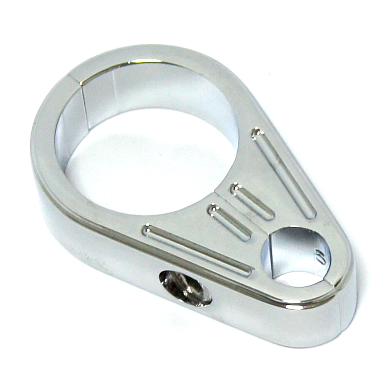 Clutch cable clamps, slotted