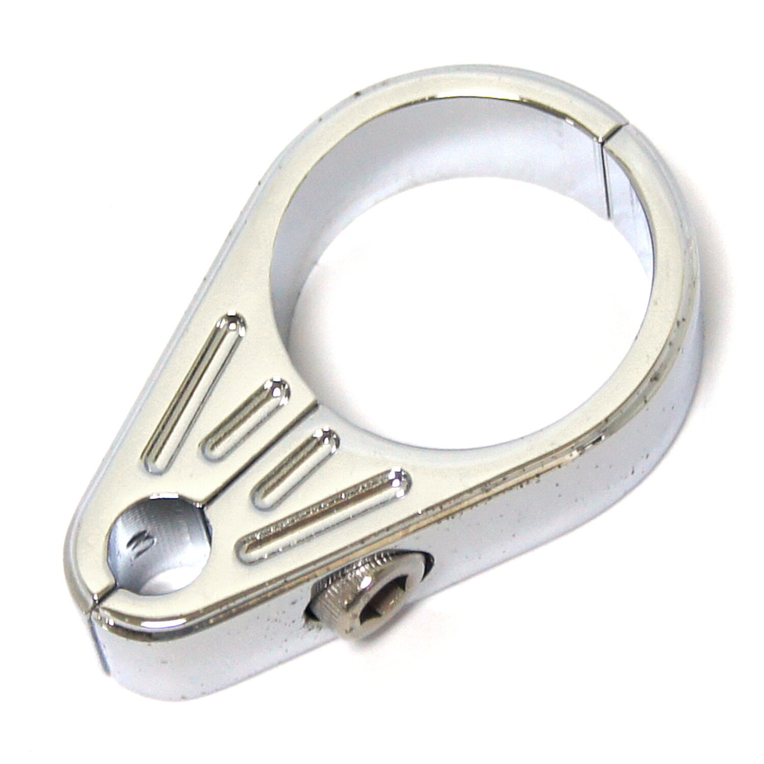 Throttle cable clamps, slotted