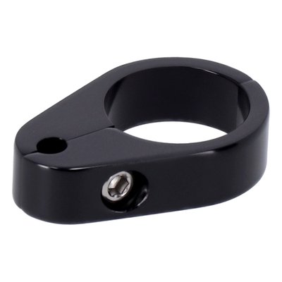 Black; 1 1/8" ID; 1 hole 6mm