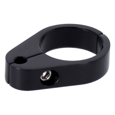 Black; 1 1/4" ID; 1 hole 6mm