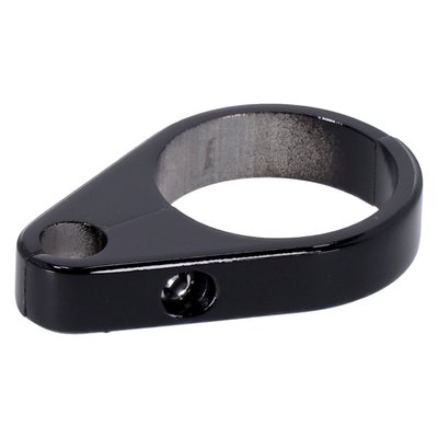 Black; 1 1/2" ID; 1 hole 10mm