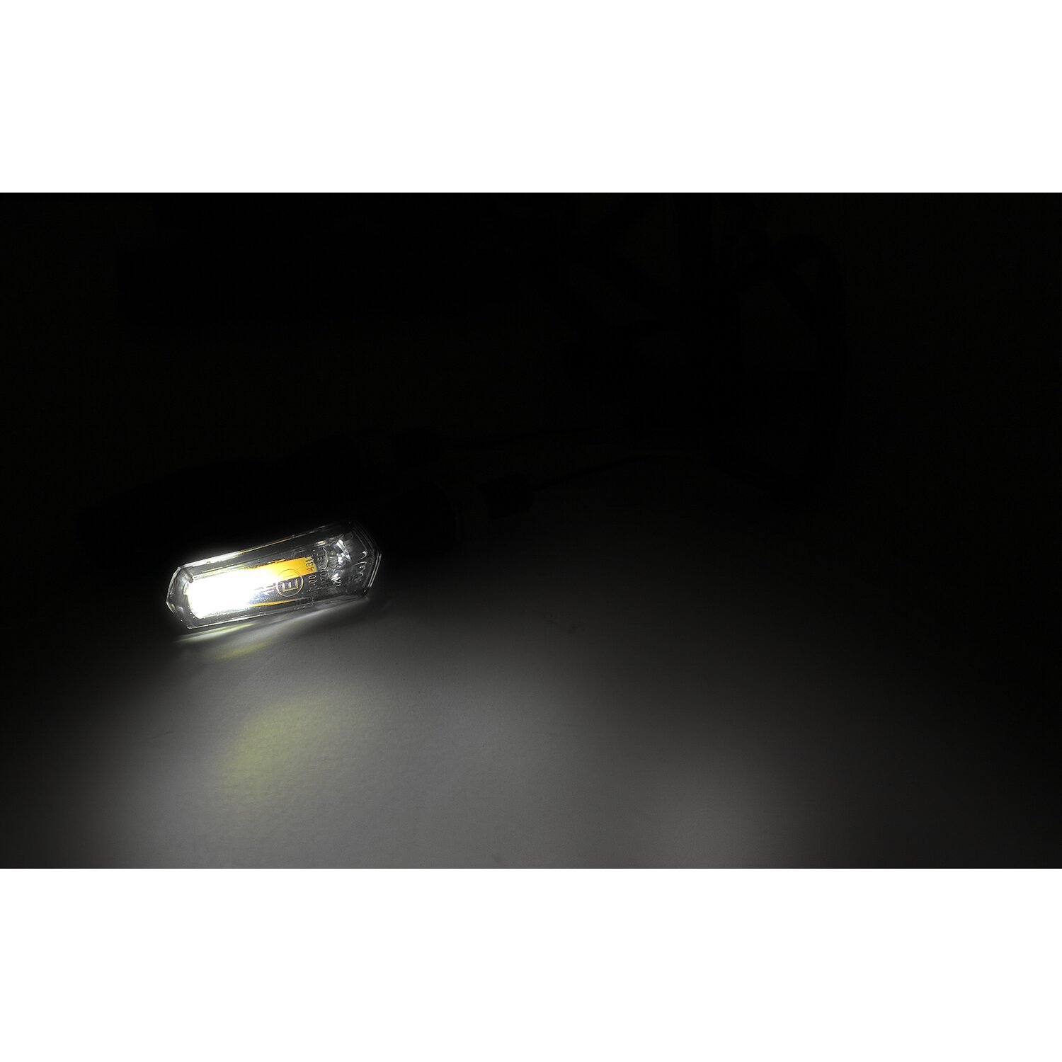 Cob, LED turn signal / running light combo, Black