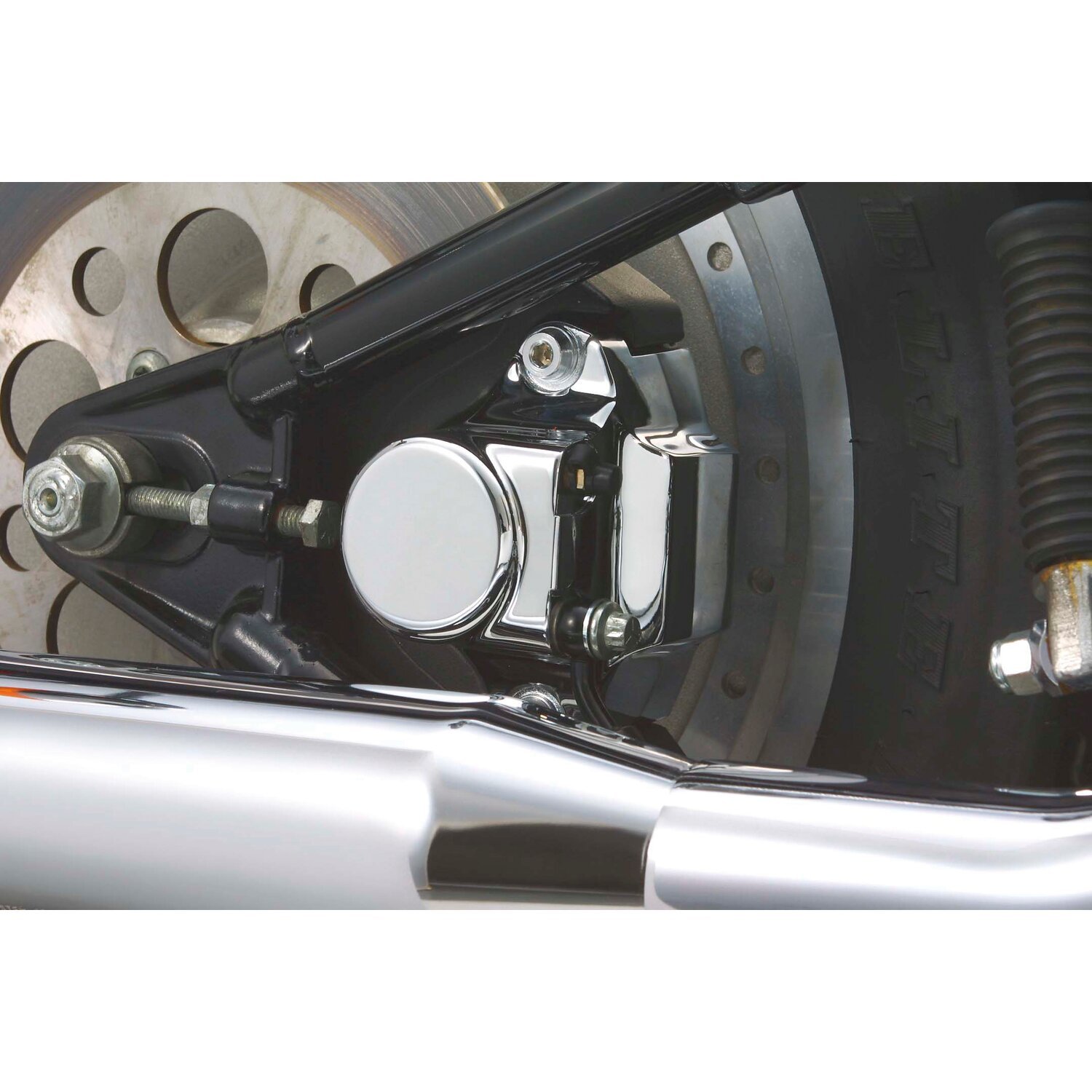 Brake caliper, rear, Black