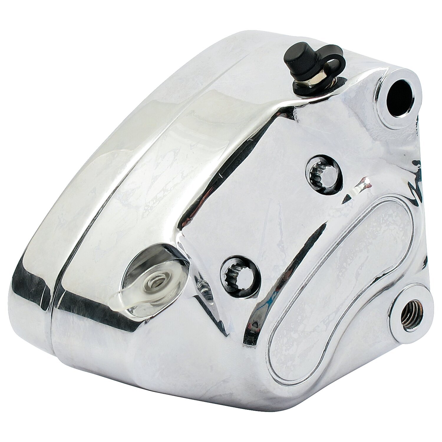 OEM style brake caliper, right, Chrome