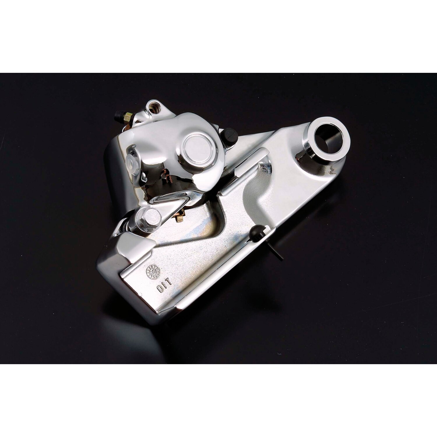 Brake caliper with bracket, rear
