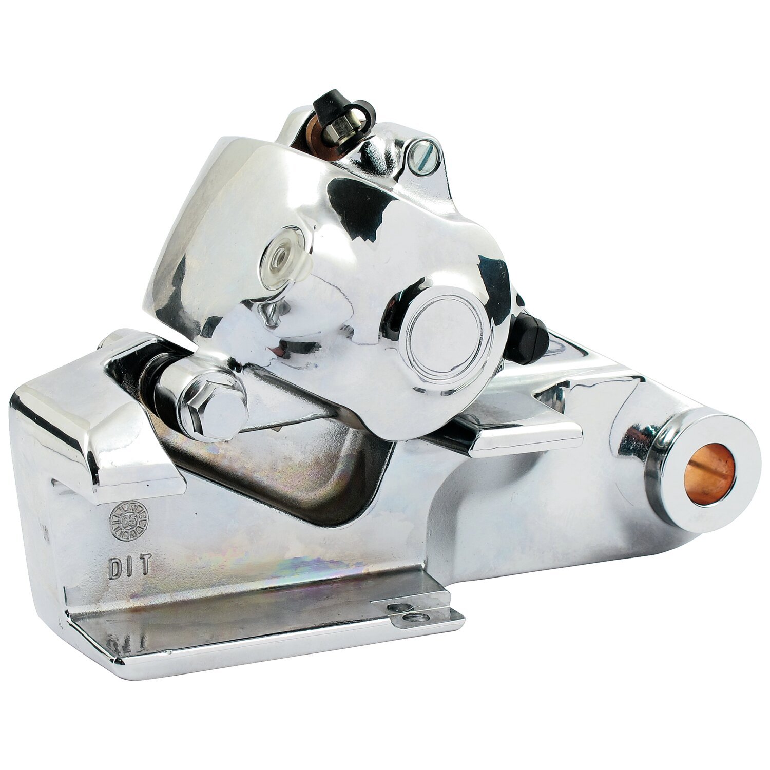 Brake caliper with bracket, rear