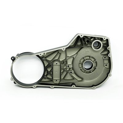 Replacement inner primary cover for Big Twin models. 
Note: 89-93 Softail inner primary covers are identical to 94-98 Softail models. The only difference is the larger diameter starter shaft bushing hole in 89-93 models. 
When installing a 'metal filler', it will enable you to install the smaller 94-98 starter shaft bushing. Then the 89-93 inner cover will fit 94-98 Softail models.