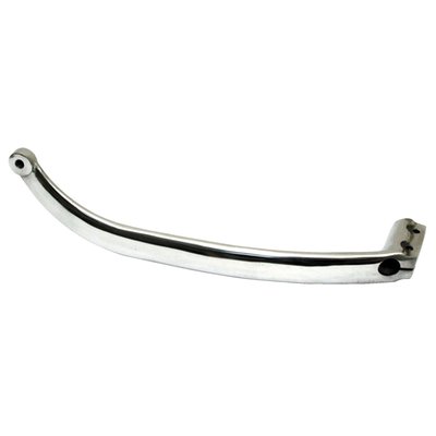 Polished replacement outer shift arm. 
OEM replacement reference 3466675, 34666-75T. 