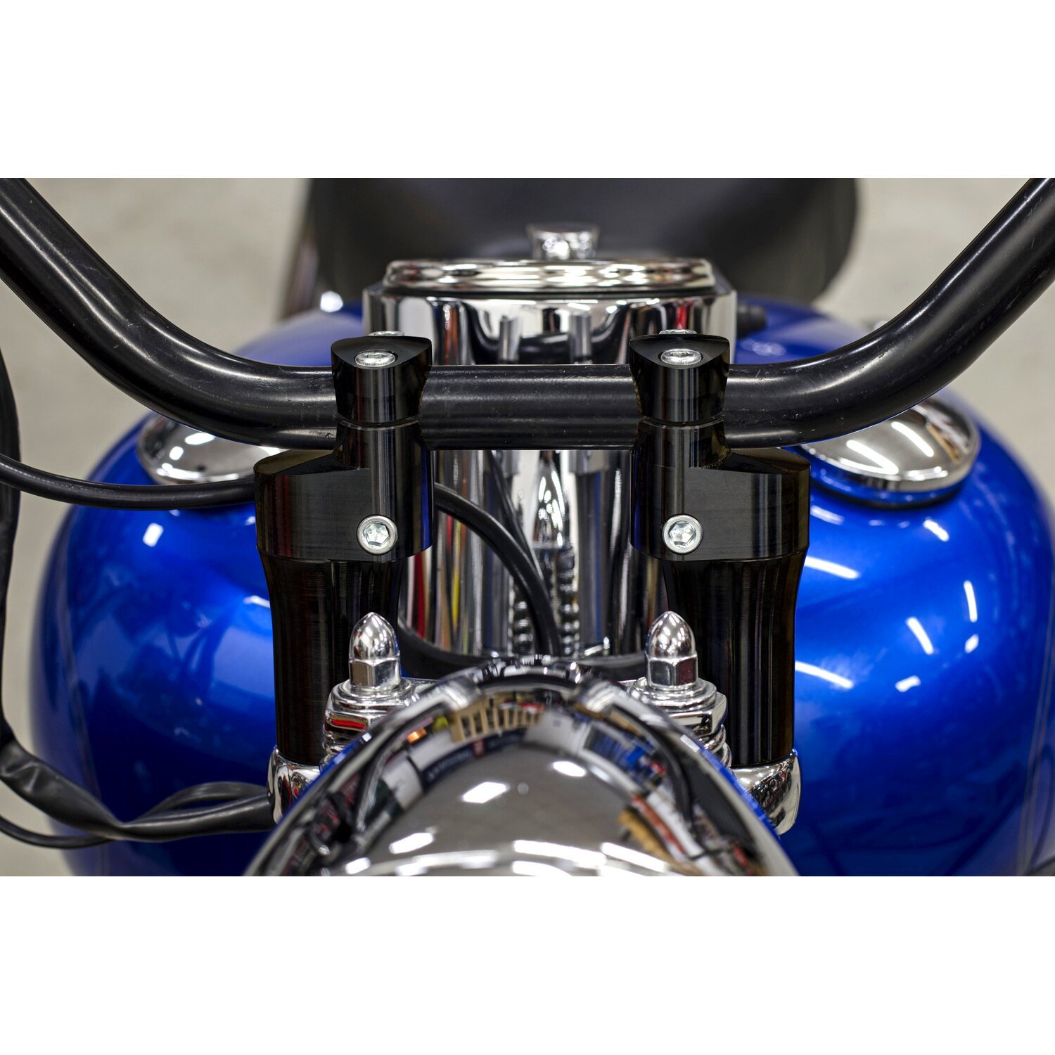 Free Spirits, FXSTS Springer risers, Black, Anodized