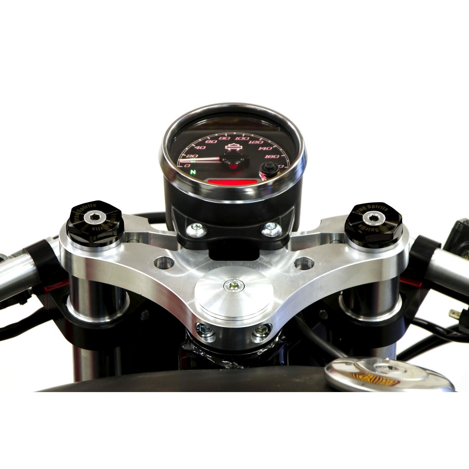 Free Spirits, fork suspension upgrade kit, Black, Polished