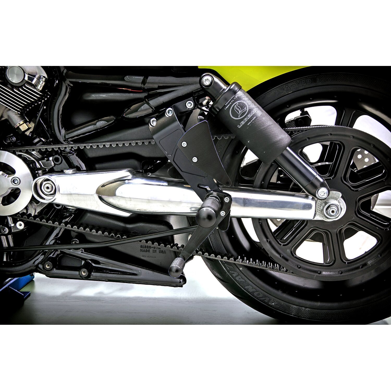 Free Spirits, rear set controls for V-Rod, Black