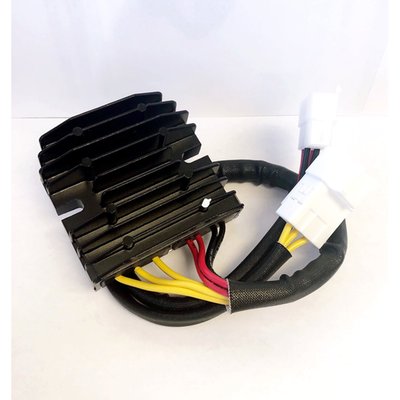 Hot Shot rectifier-regulator: Designed with Mosfet technology; a cooler running rectifier-regulator. This aftermarket regulator will fit Honda 2002-2008 VTX1800 and replace OE# 31600-MCH-000. The Rick's design will eliminate the black signal wire.