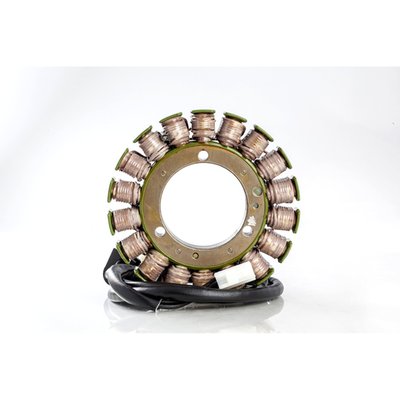 This higher output Hot shot stator will provide 480 watts of power (40-45 amps).

