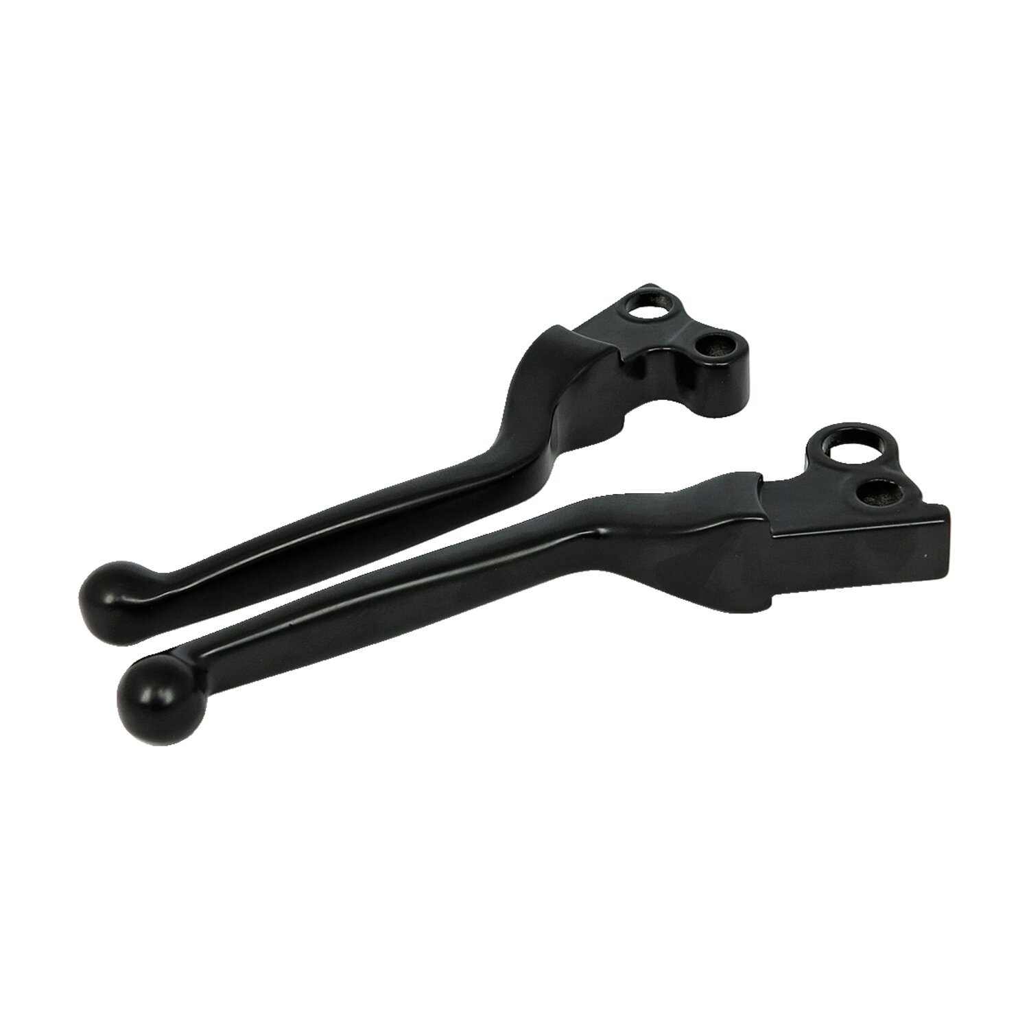 Handlebar lever kit, custom narrow, Black