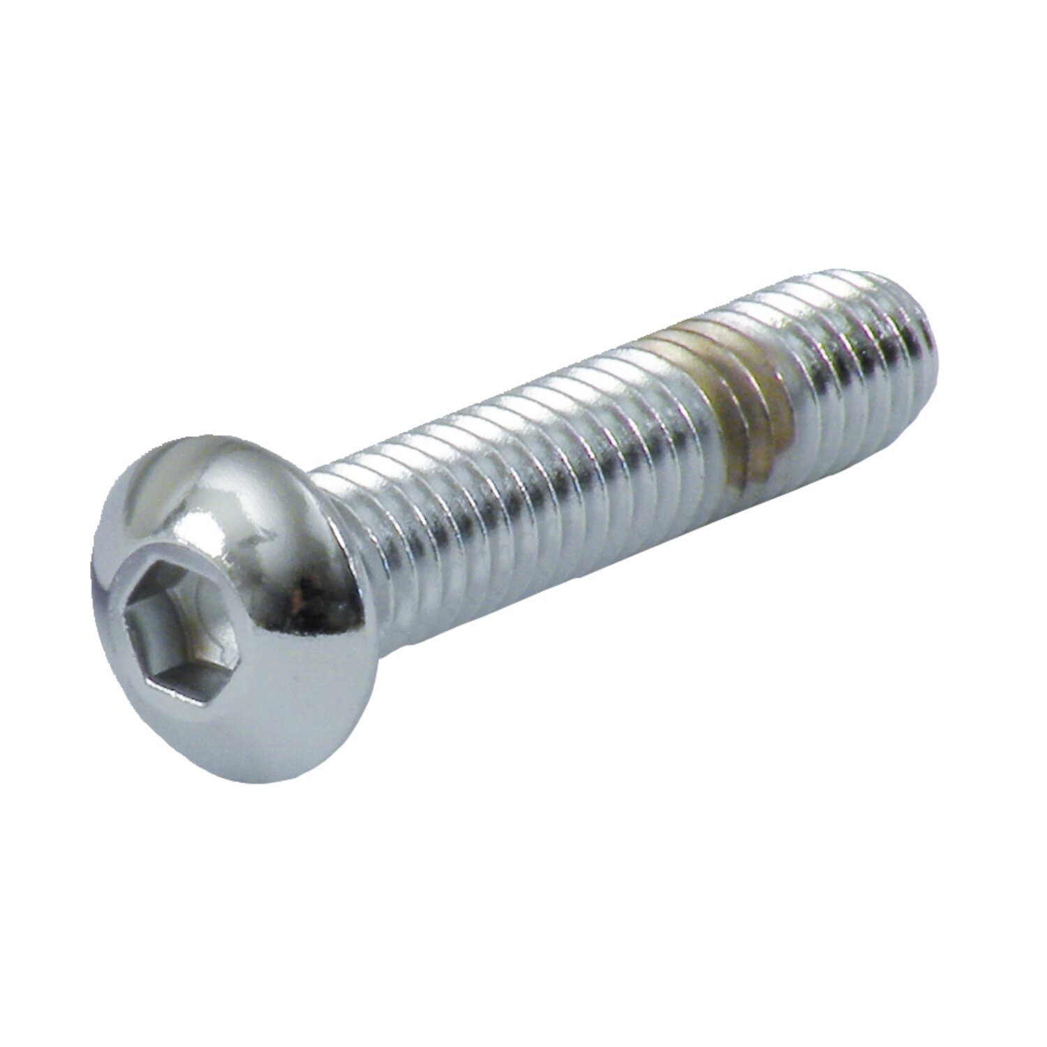 8/32 x 1/2 inch buttonhead bolt chr, storm grey black tracker Silver, Chrome