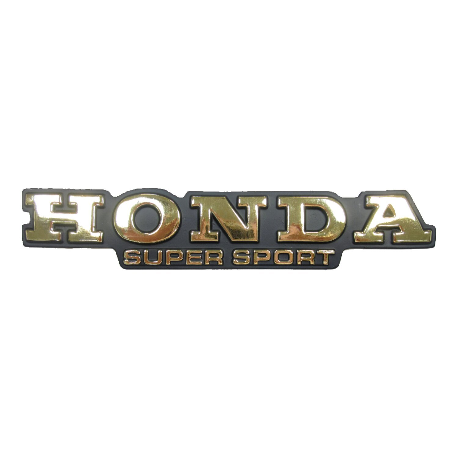 Honda fuel tank emblem, Gold
