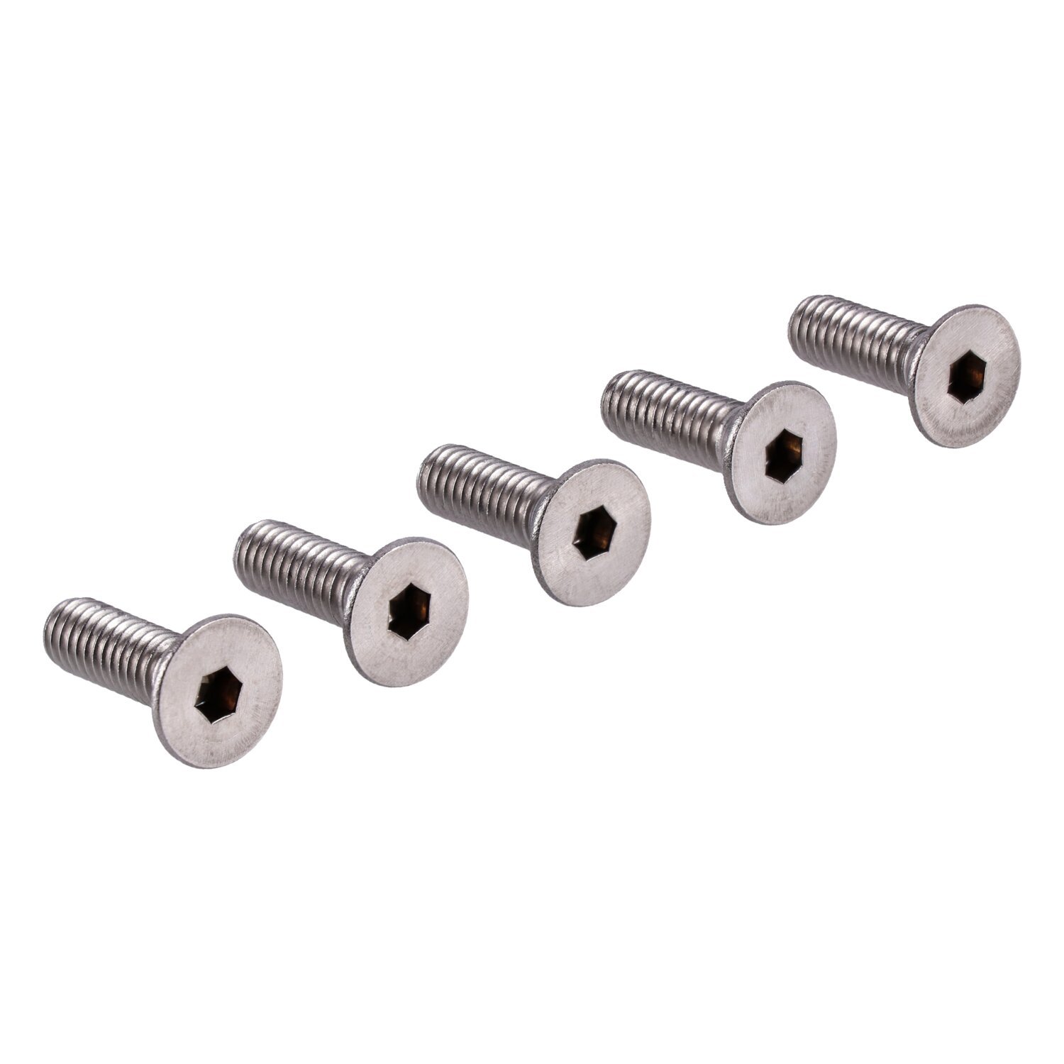 1/4-20 x 1-1/4 inch flath. allen bolt ss