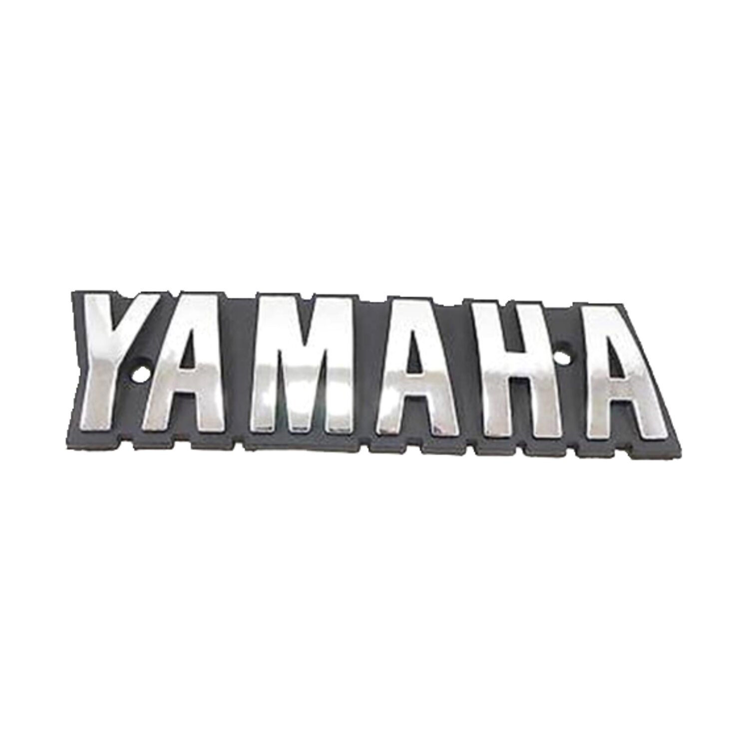 Yamaha fuel tank emblem, Silver
