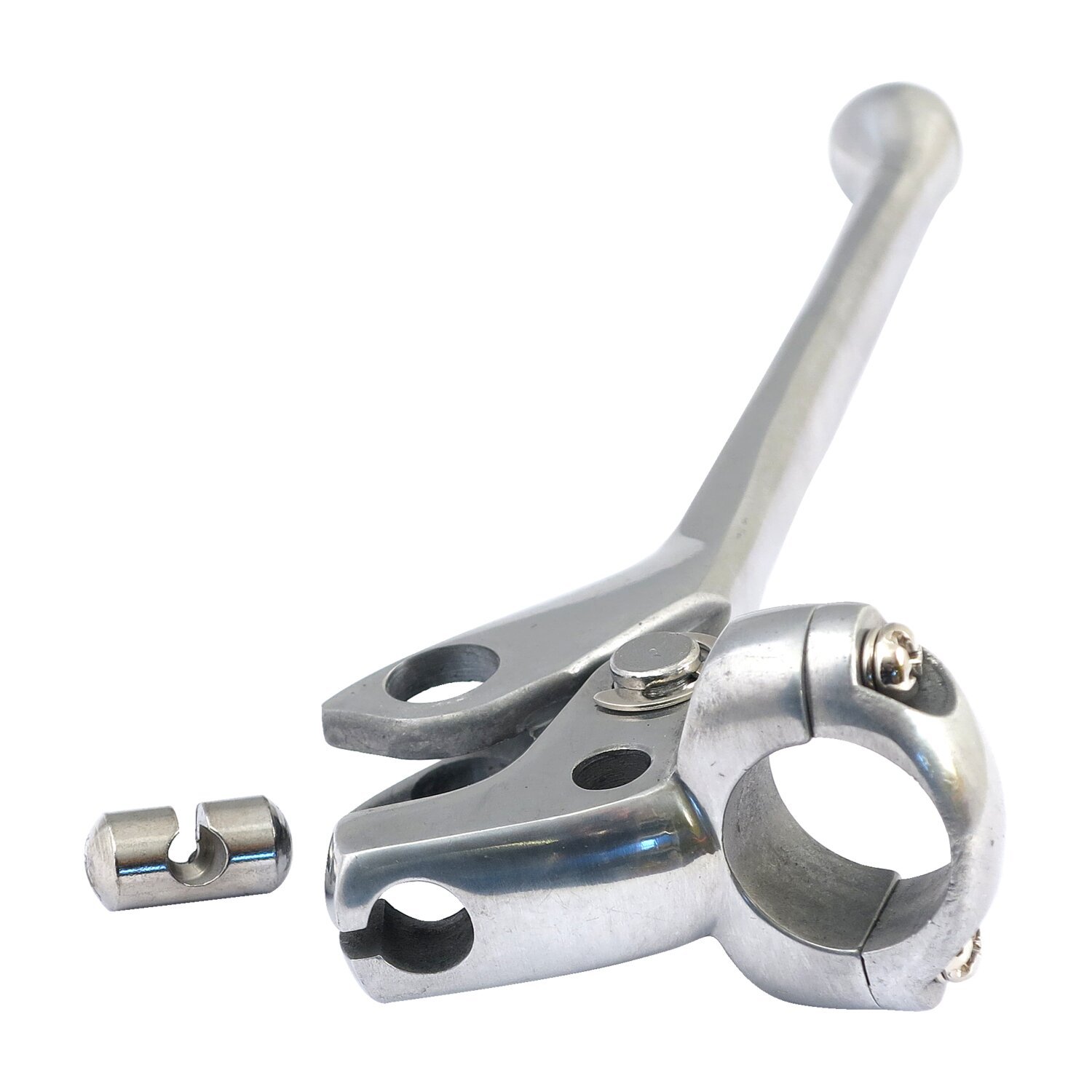 Clutch/brake lever assembly, Polished