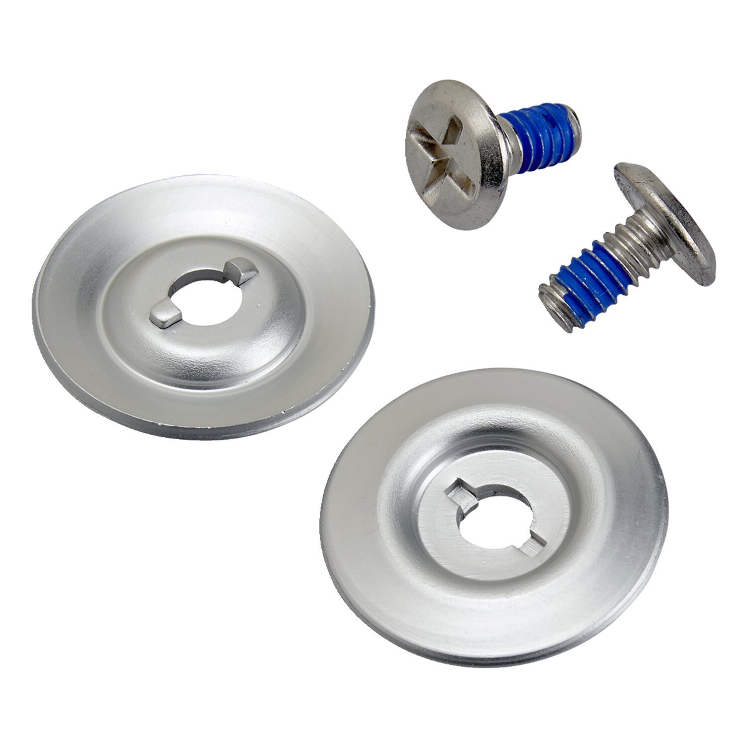 Silver — Biltwell Helmet Gen2 Hardware Kit, Silver
