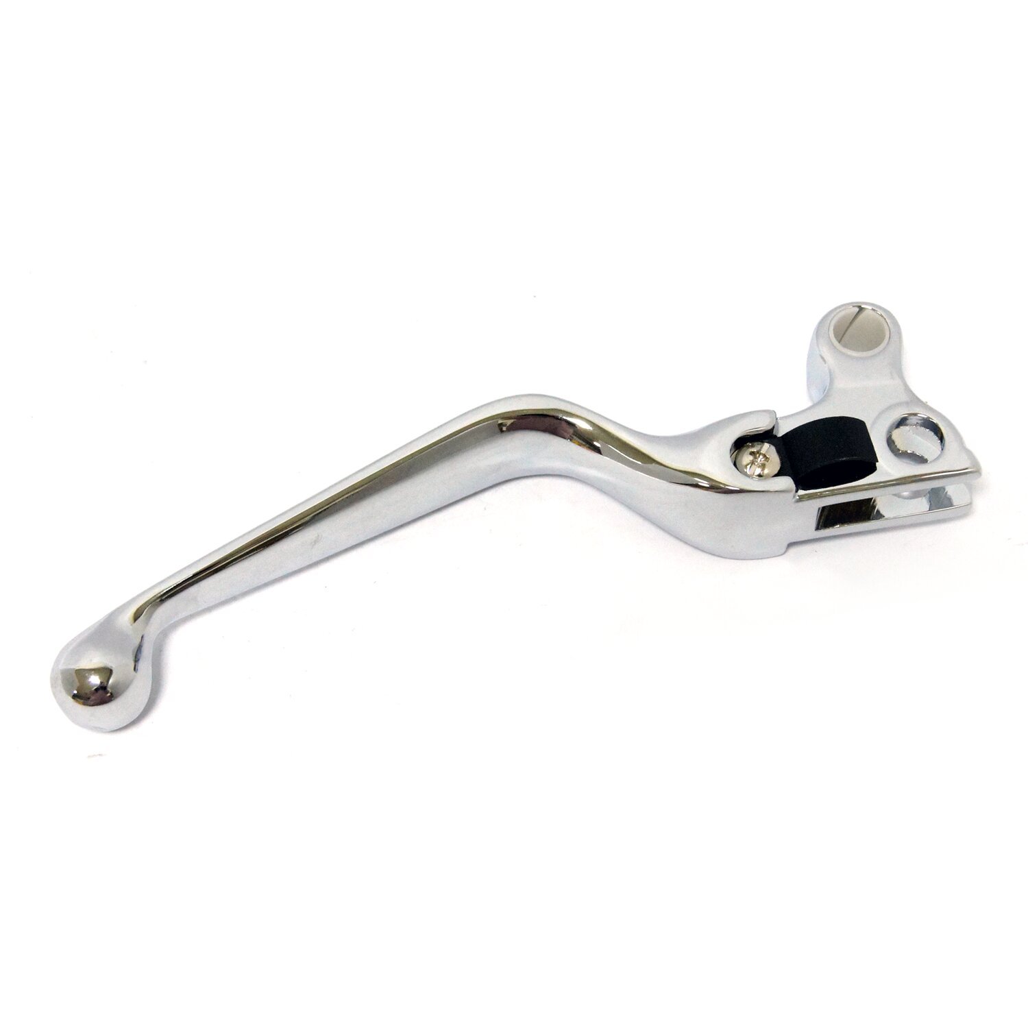 Handlebar clutch lever, 93-up style, Unpainted, Chrome