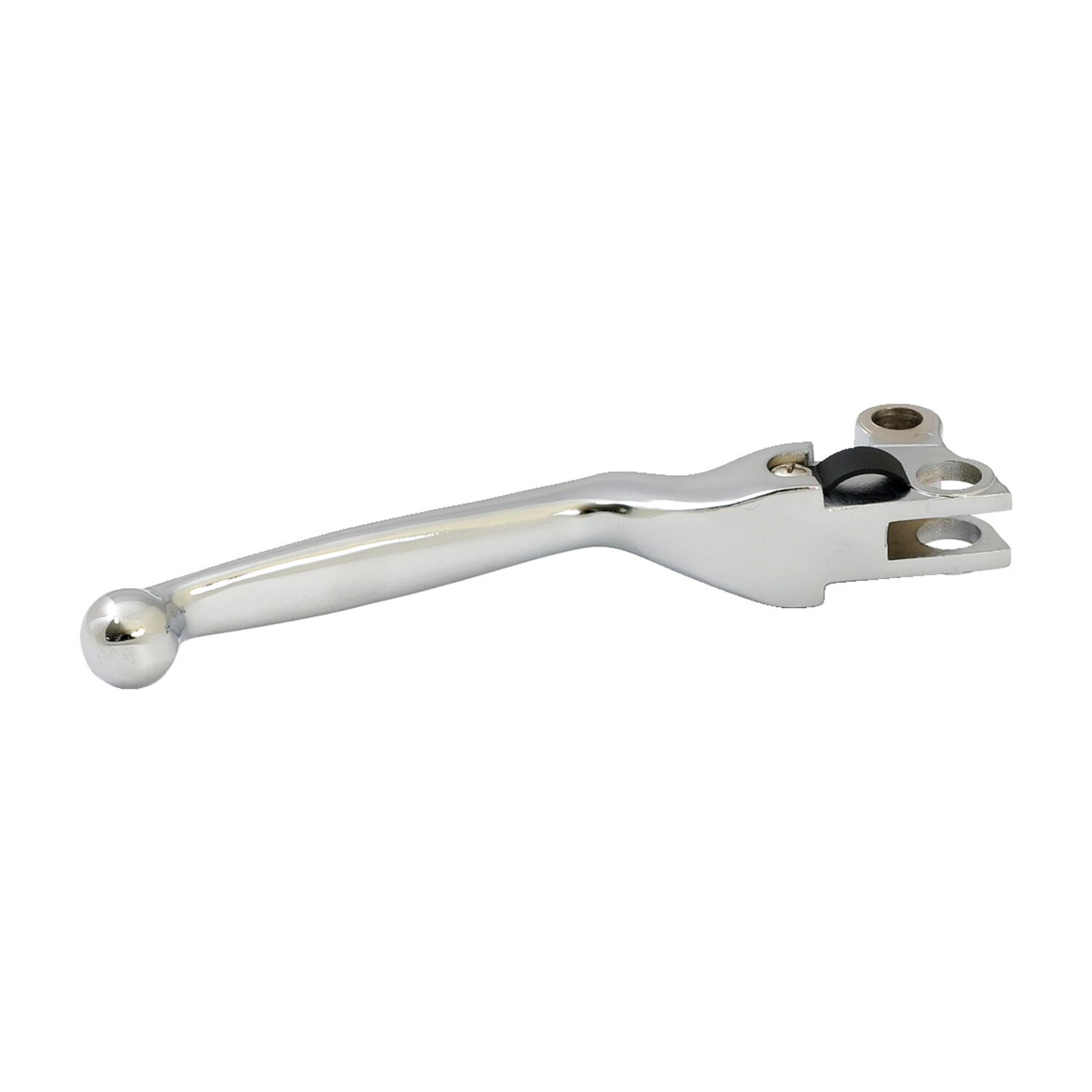 Handlebar lever kit, custom narrow, Unpainted, Chrome