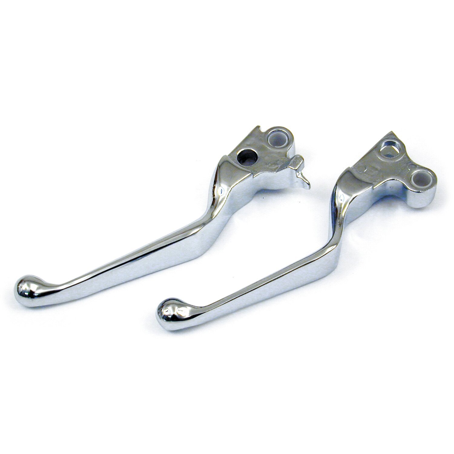 Std style handlebar lever set, Chrome