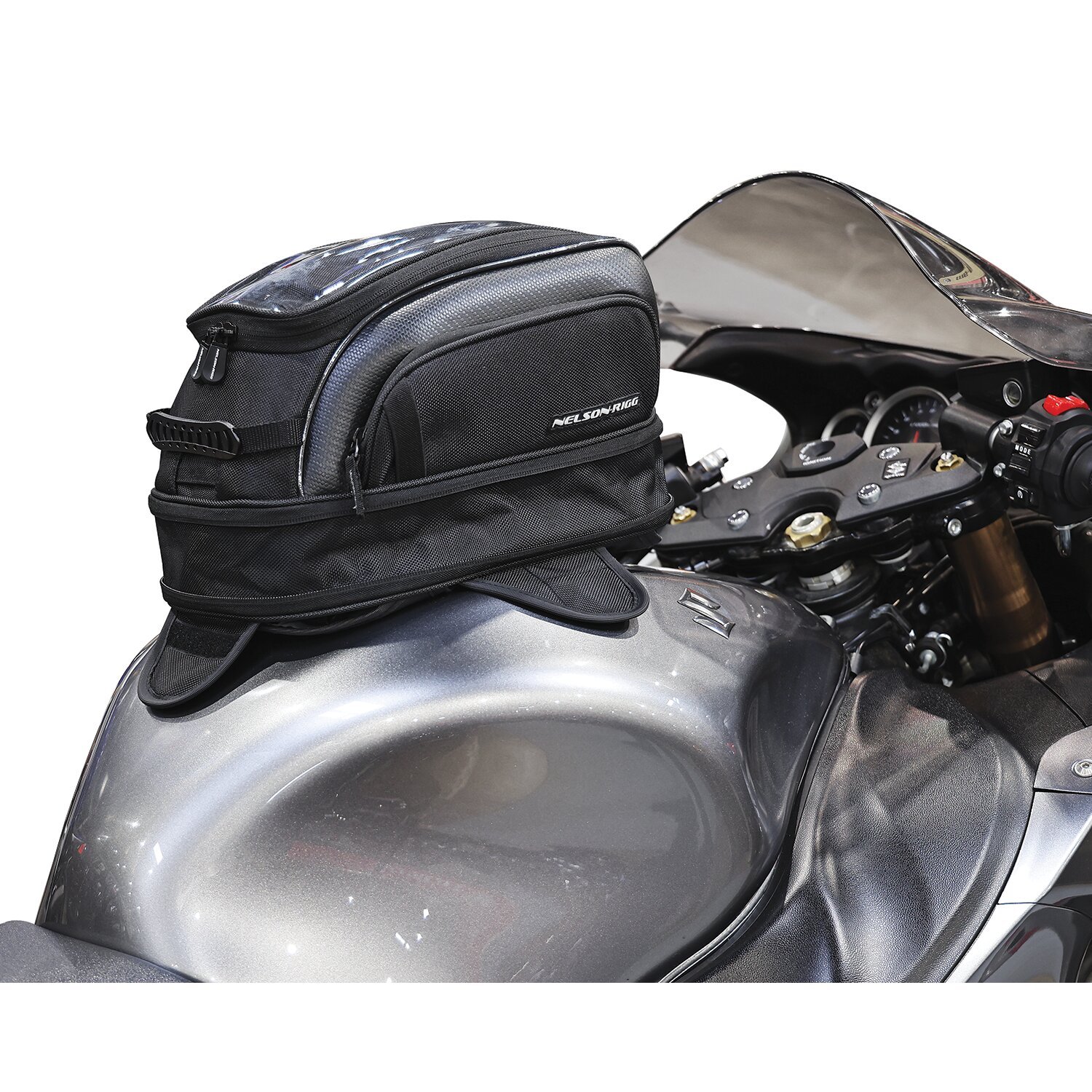 Nelson-Rigg, Commuter sport magnetic/strap tank bag. 10L