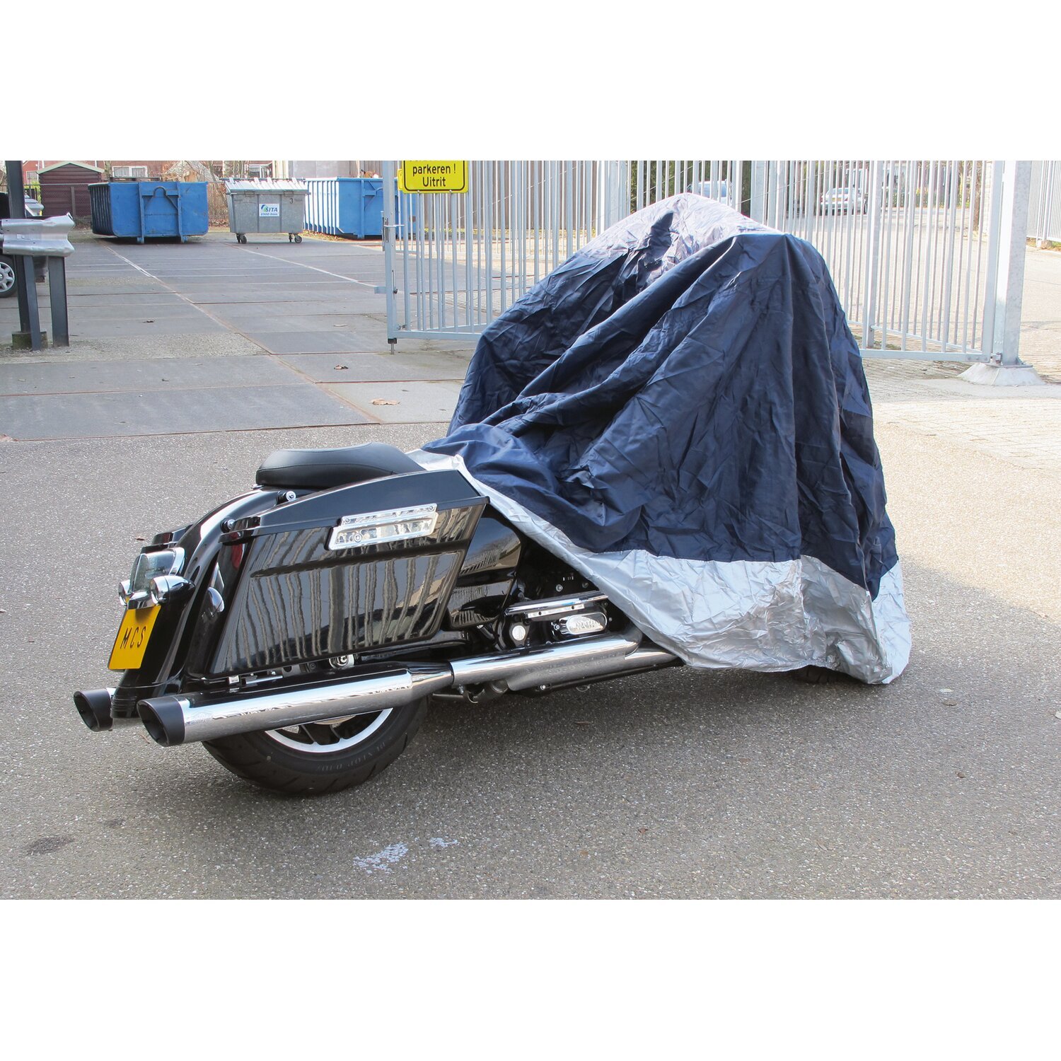 Motorcycle storage cover. medium, 350-600cc