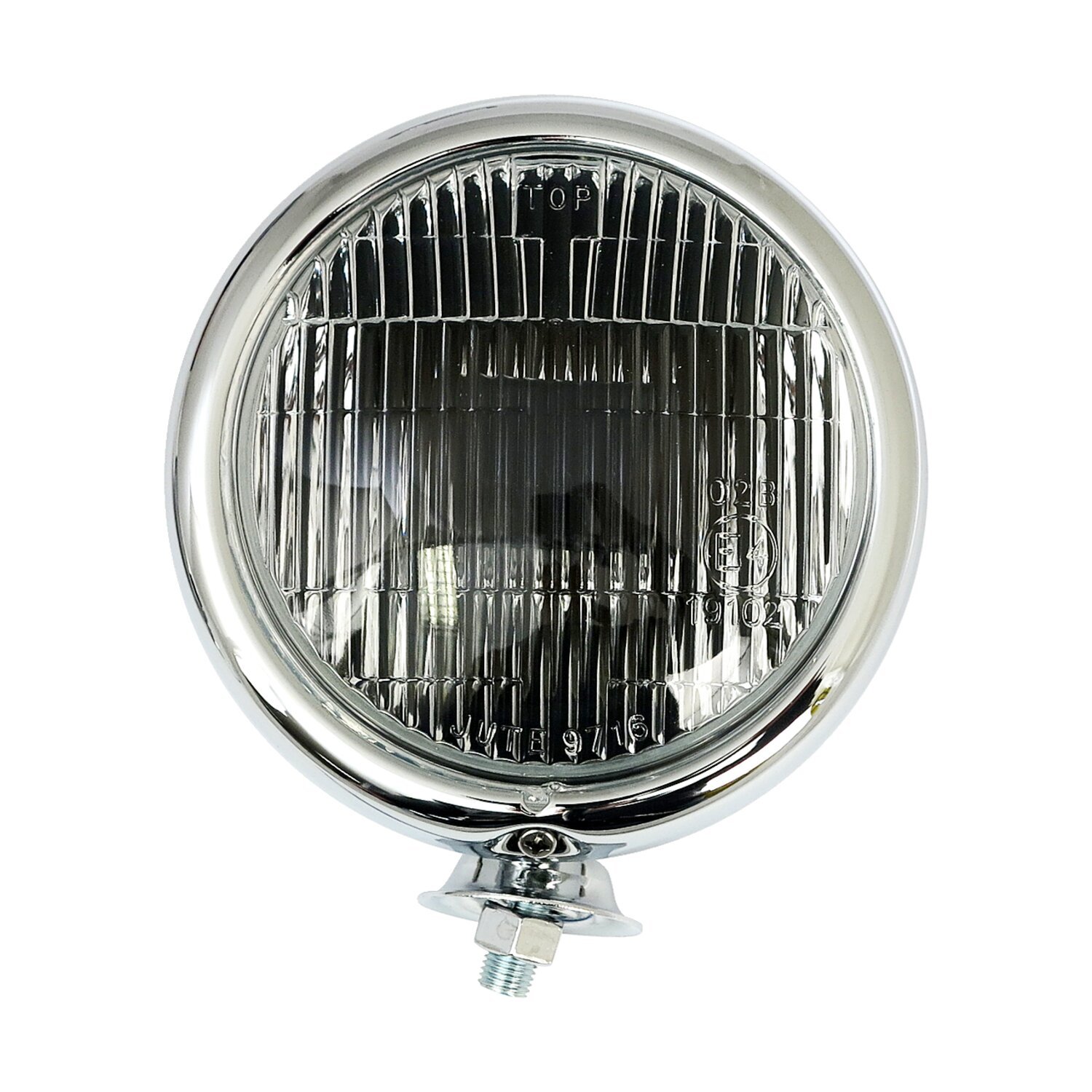 Flatty spotlamp, 4 1/2, Chrome