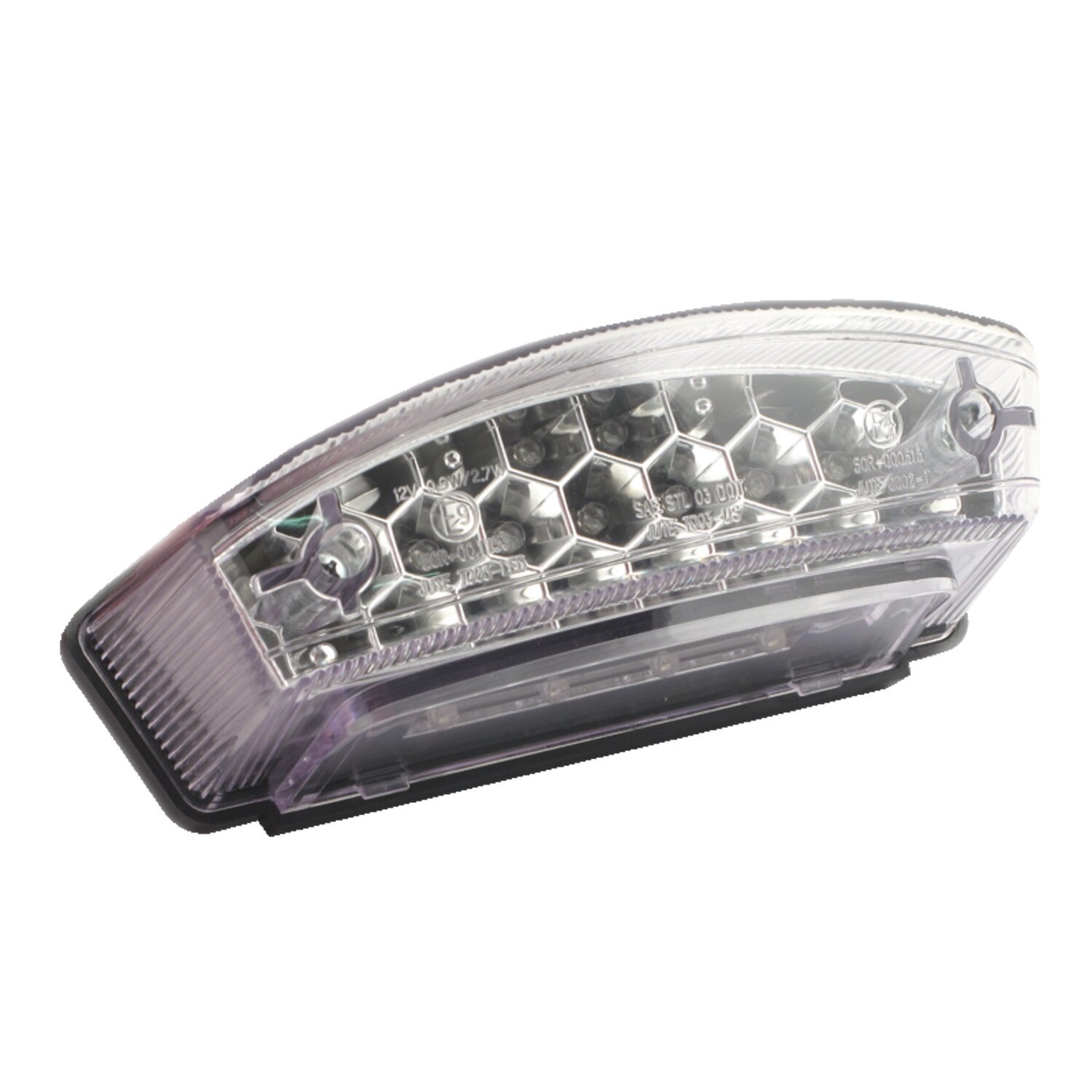 Monster LED taillight. Clear lens, White