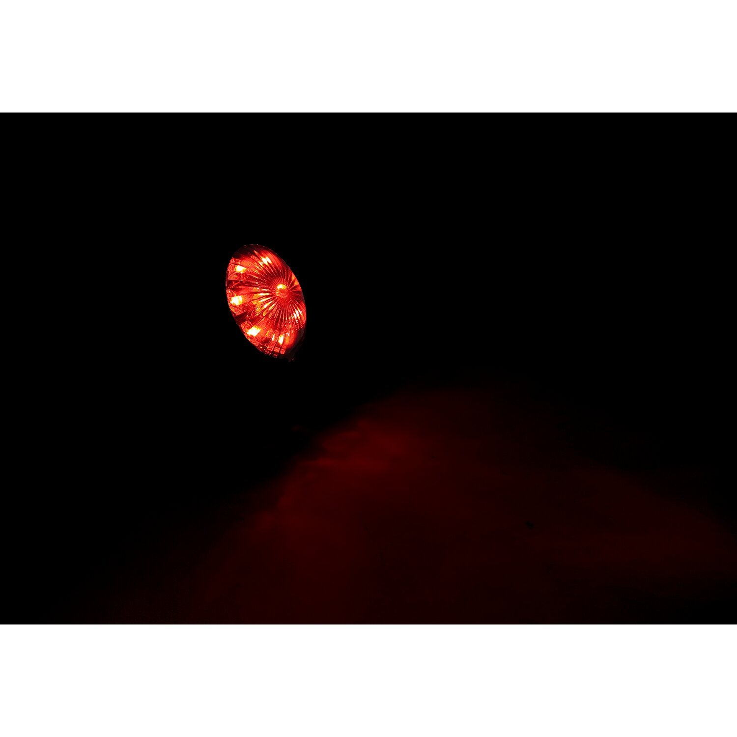 Bates style LED taillight. Black. Smoke lens