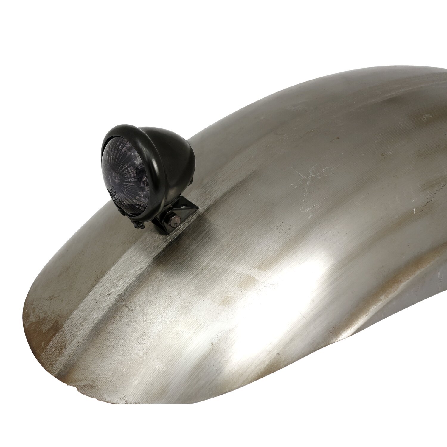 Bates style LED taillight. Black. Smoke lens