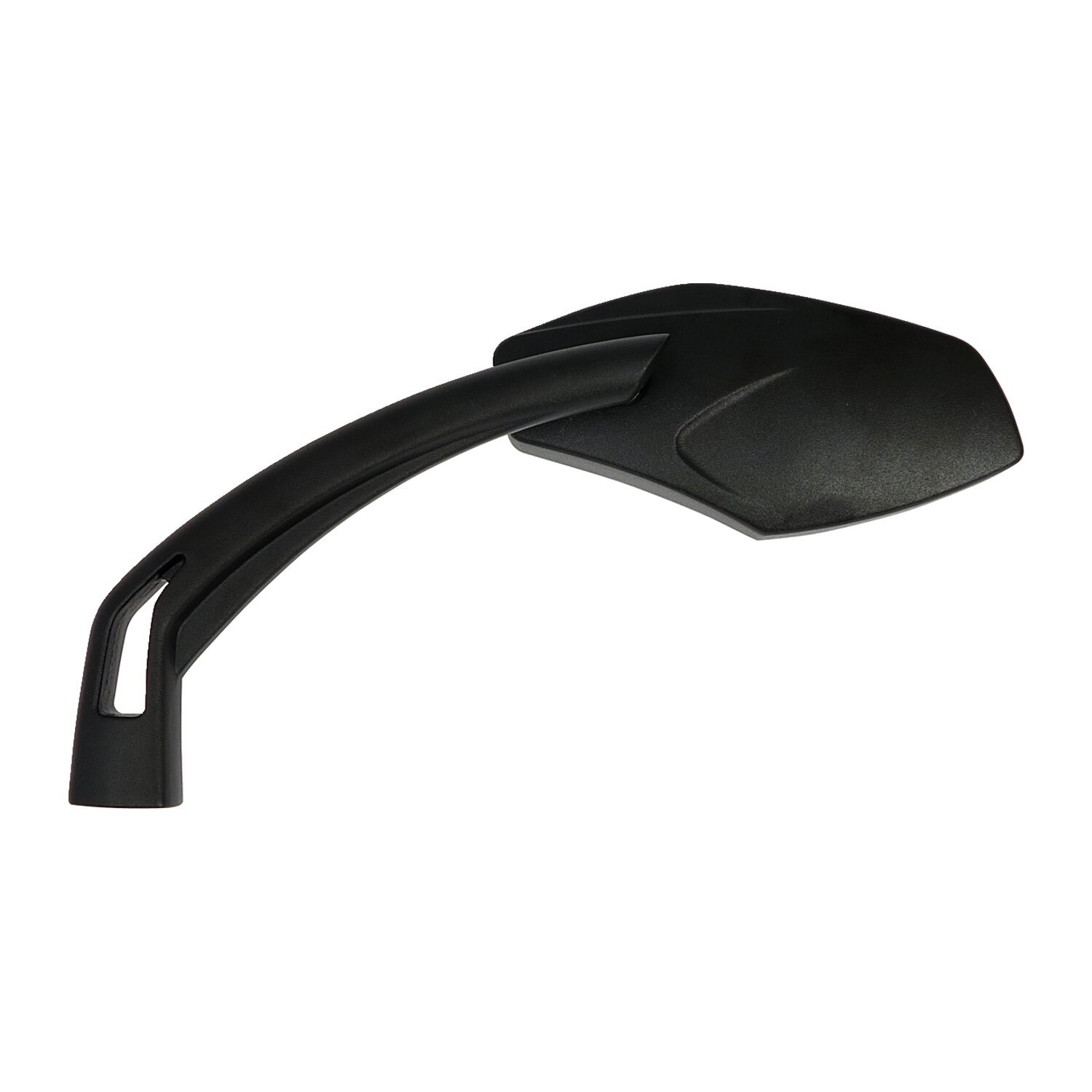 Luca mirror set, 10mm. Black, blue tinted glass