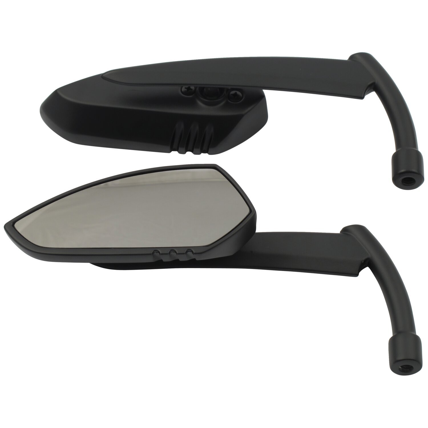 Knife mirror set, Black, Matte