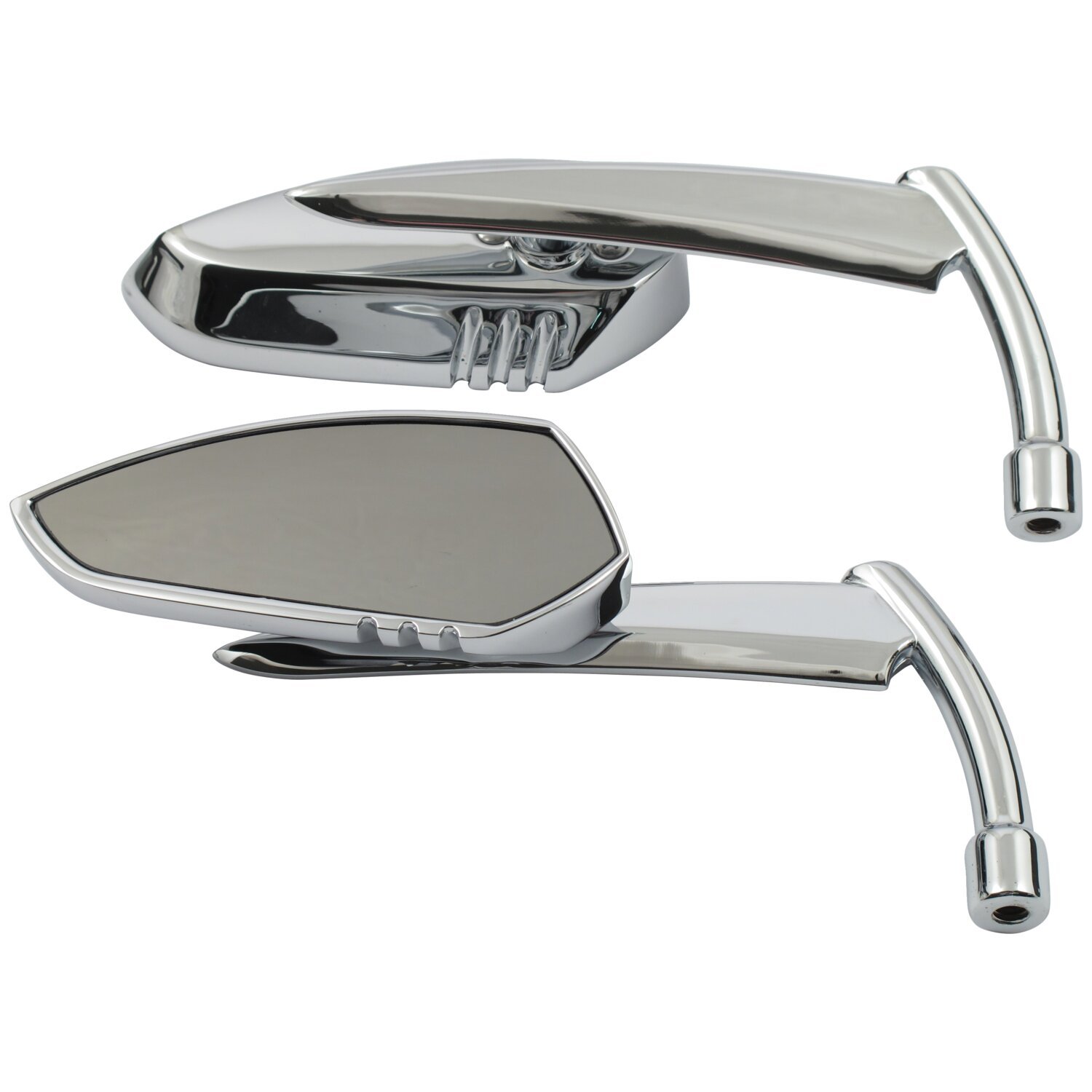 Custom mirror knife, Chrome