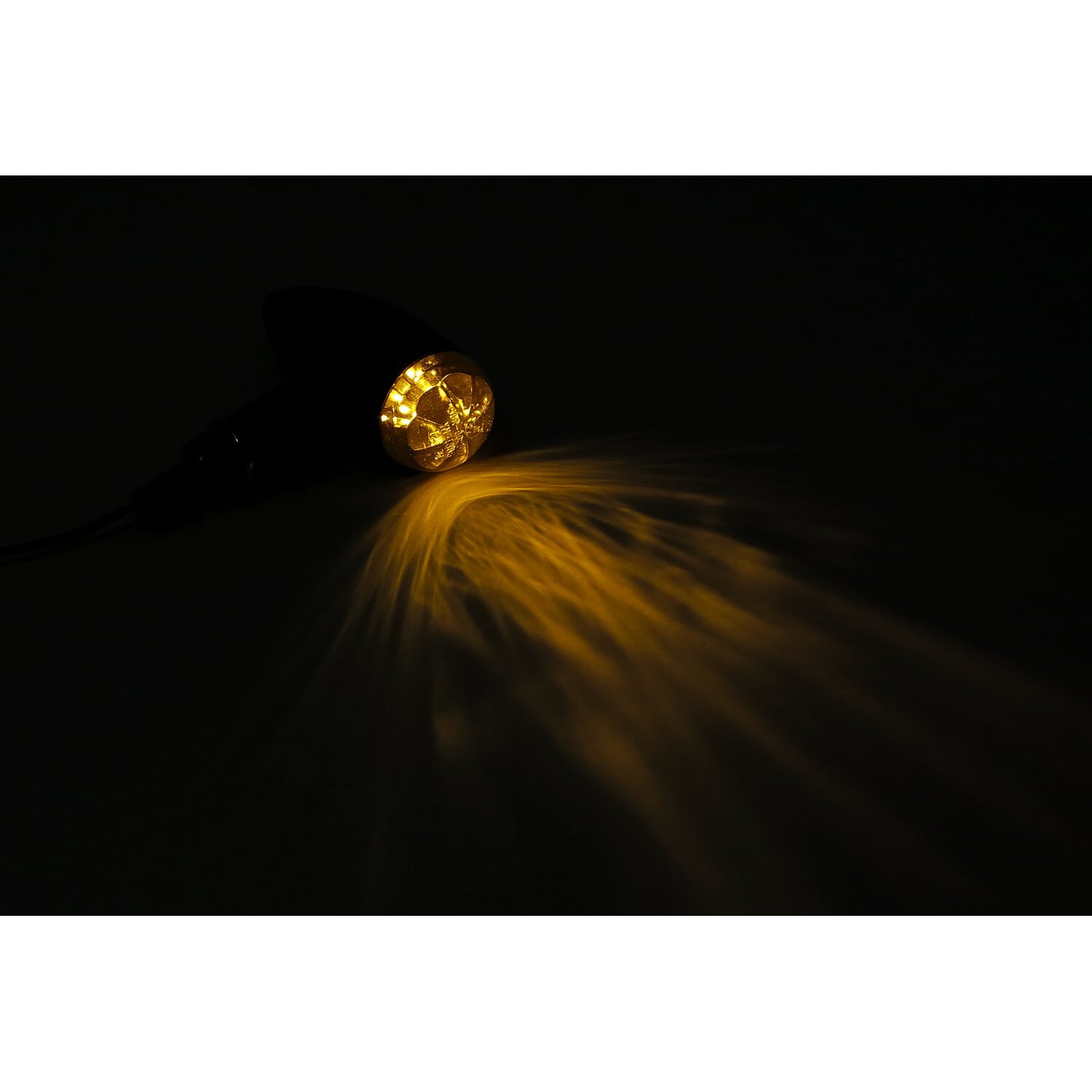 Micro bullet LED turn signals, Black