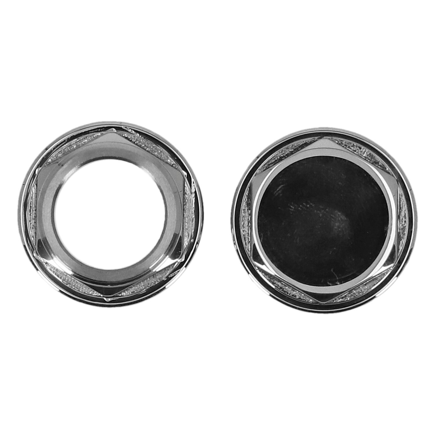 Pingel, gas tank EFI to carb adapter & plug kit, Polished