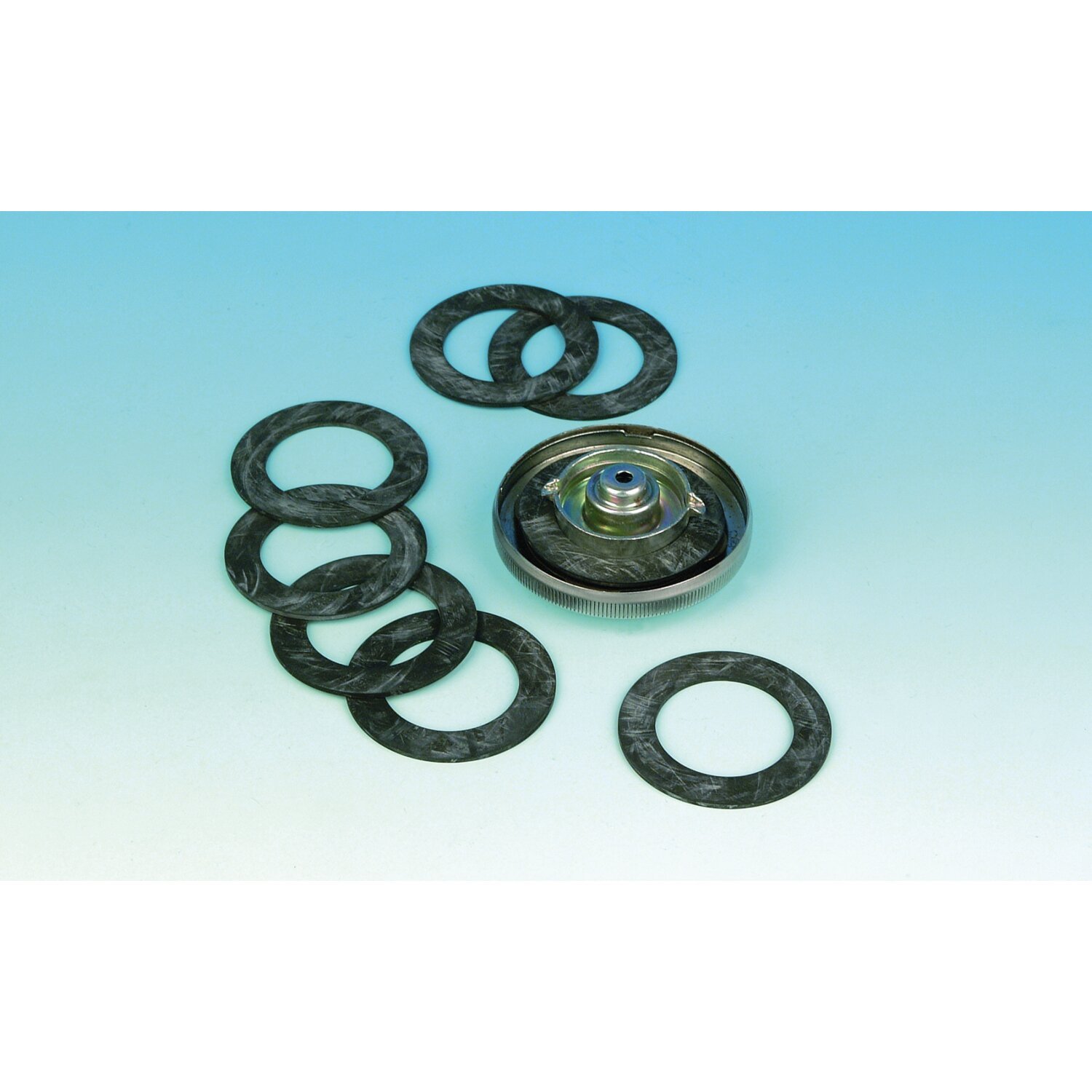 James, bajonet gas cap gasket. Thin