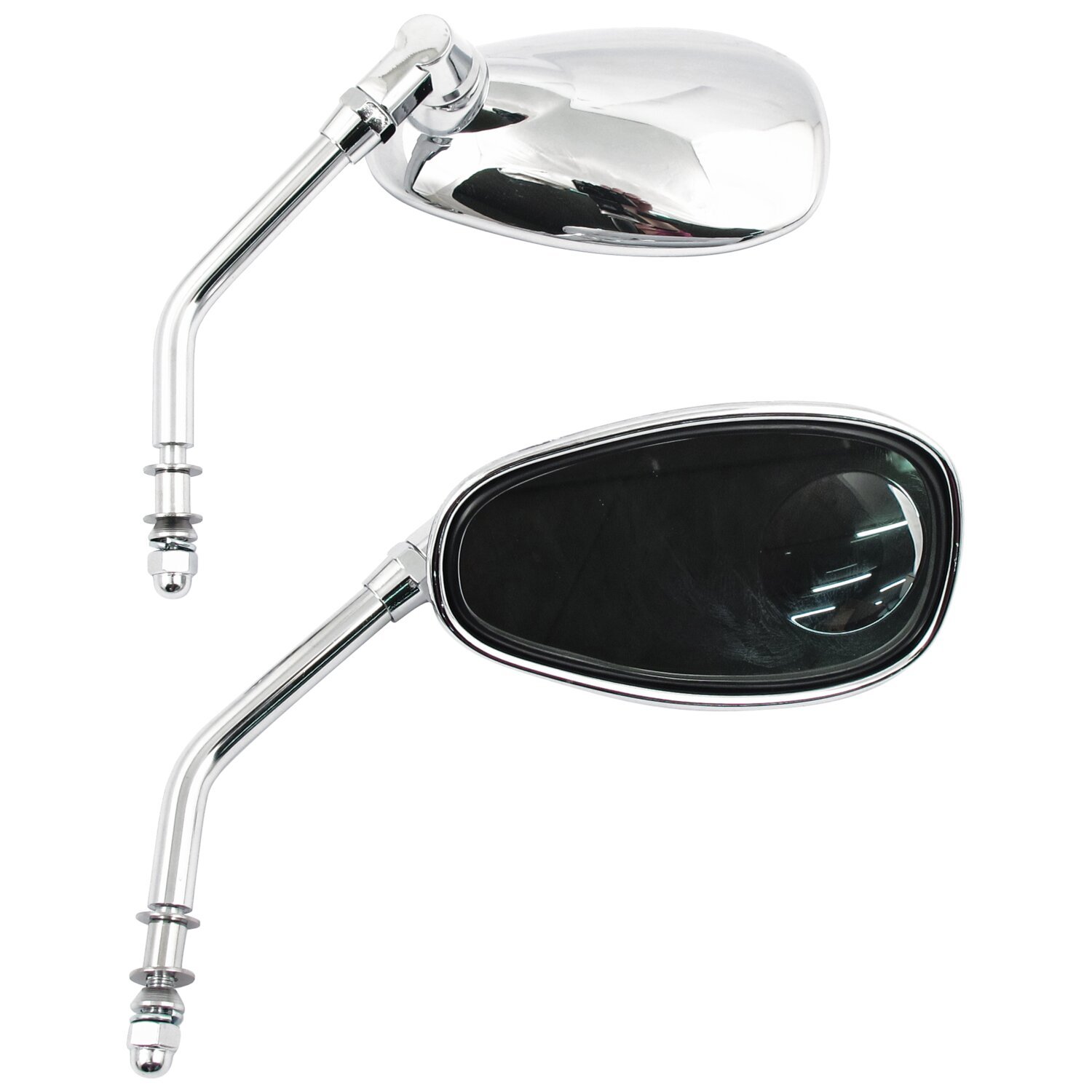 Blind spot mirror set, Chrome