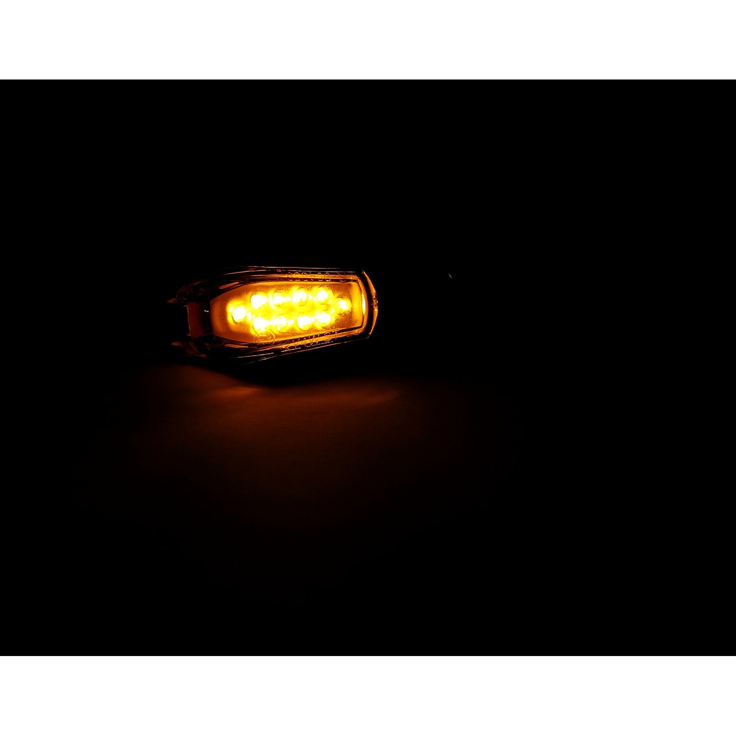 Couver. LED turn signal, Black