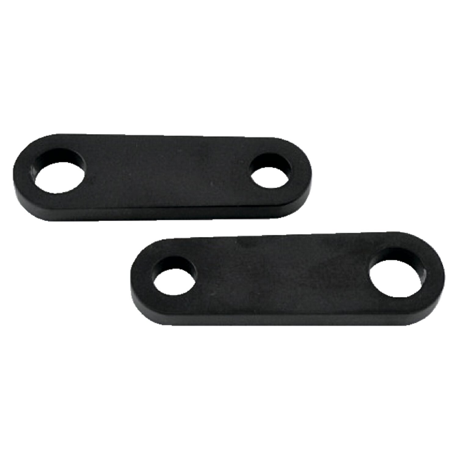 XL Sportster turn signal mount brackets. Rear, Black