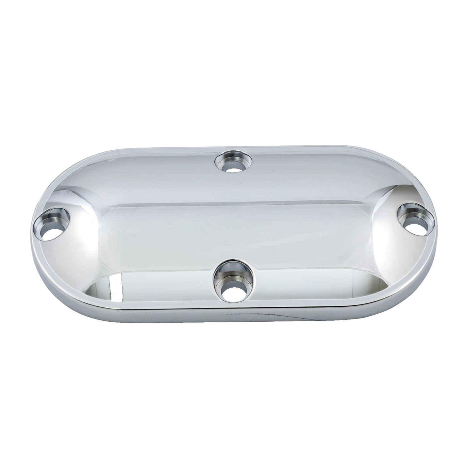 Stepped inspection cover, Chrome