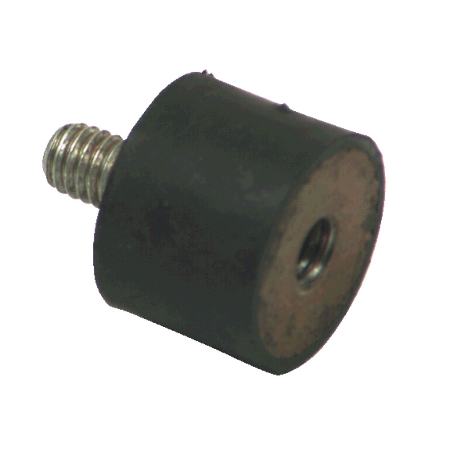Isolating rubber mounting studs. Internal spring