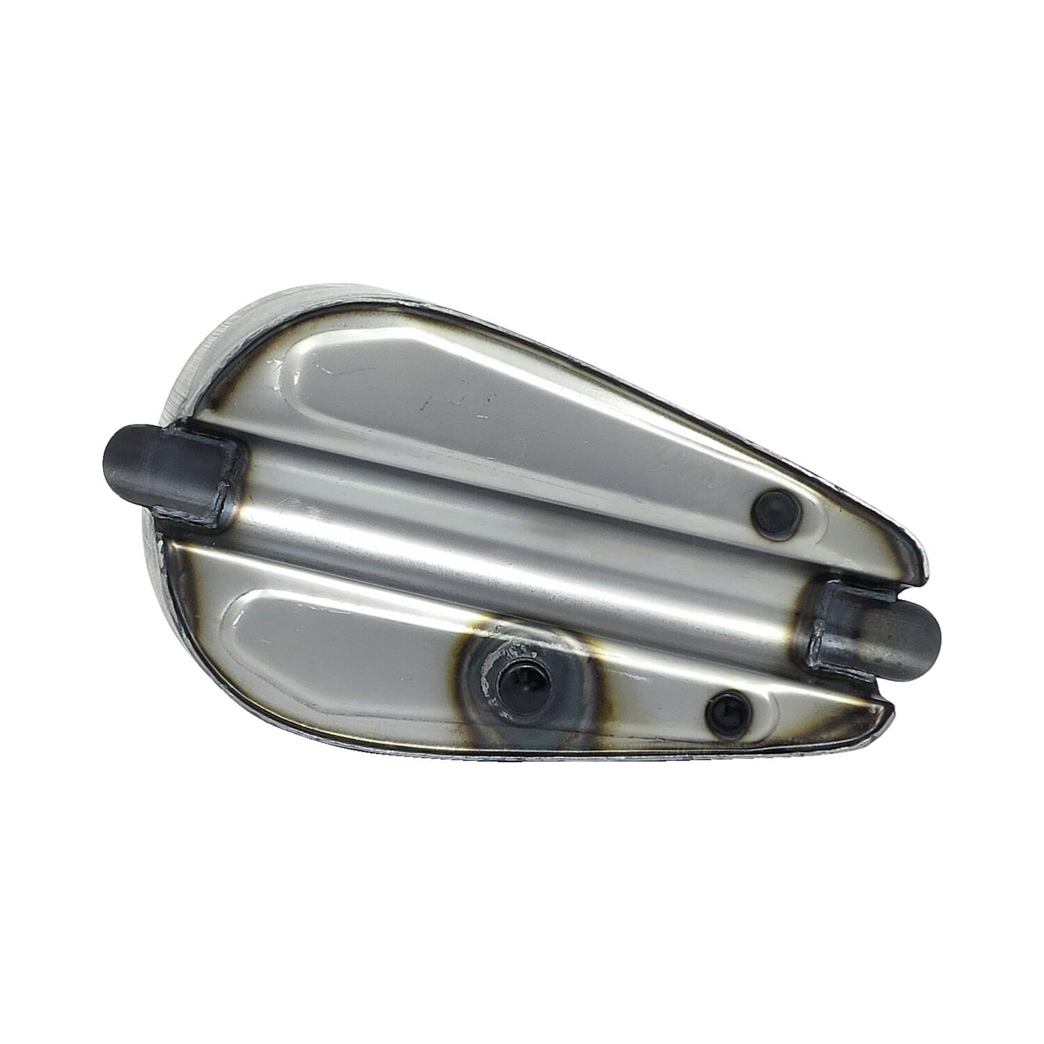 Gas tank, custom Sportster low tunnel 2.8 gallon, Unpainted, Raw