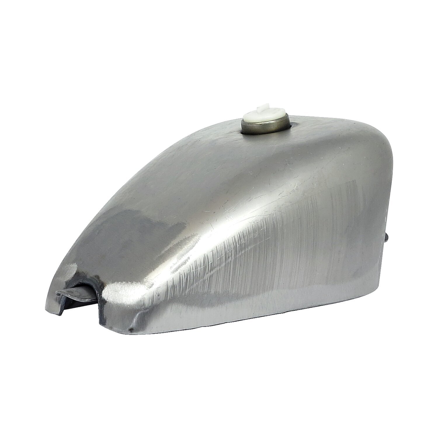 Gas tank, custom Sportster low tunnel 3.5 gallon, Unpainted, Raw