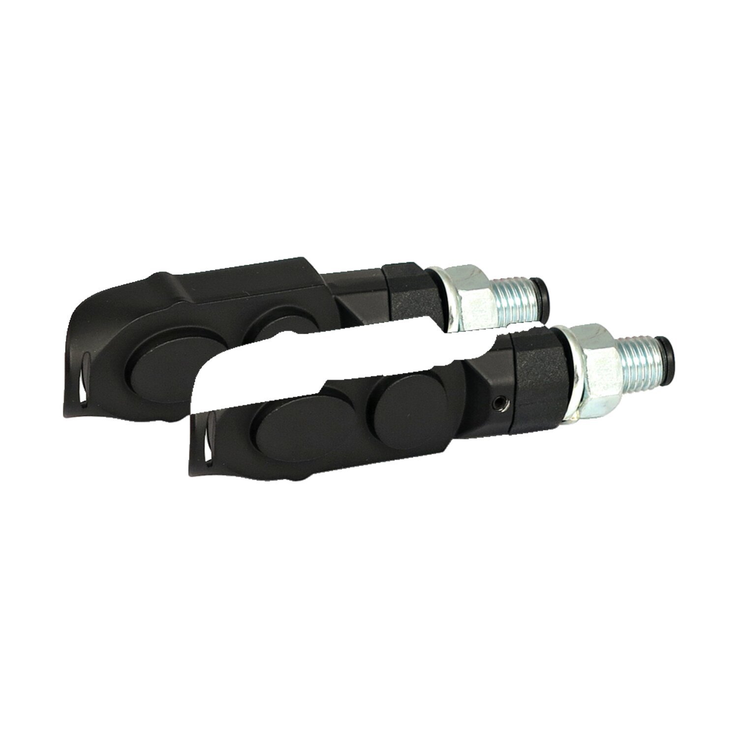 Cluster, LED turn signals. Black. Clear lens