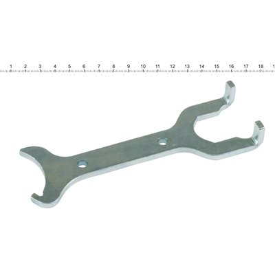 Used to adjust spring preload