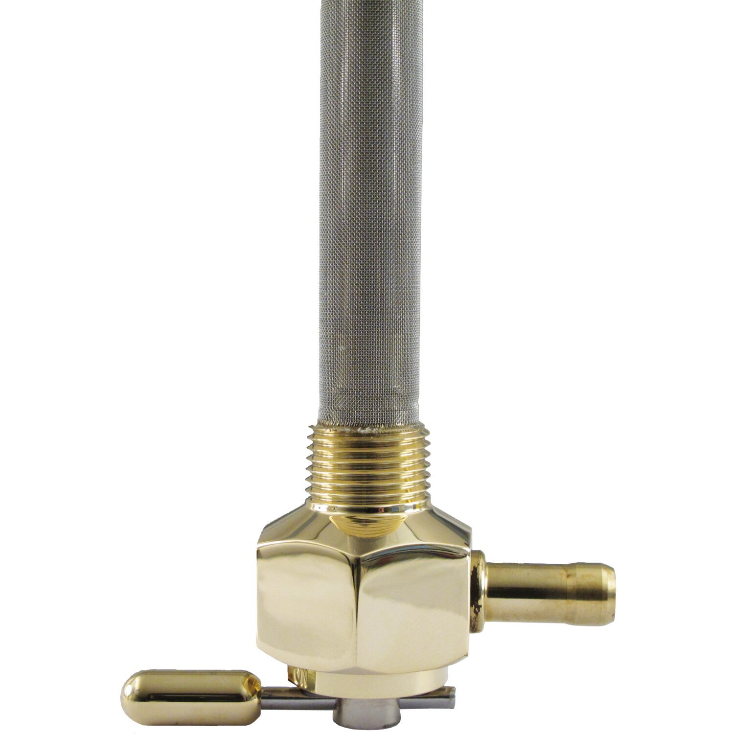 Pingel, Power-Flo petcock hex brass, Polished