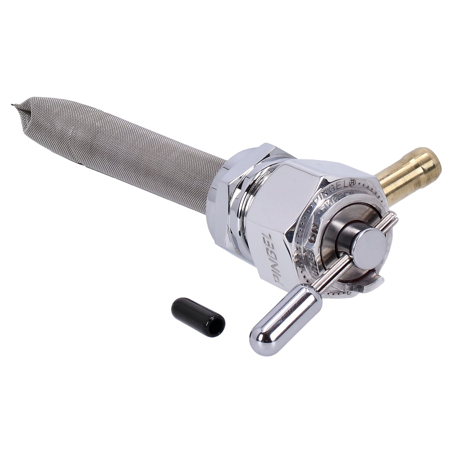 Pingel, Power-Flo petcock hex alu, Polished